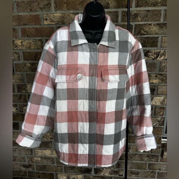 Roller Rabbit Gray and White Plaid Jacket Size XL - Picture 4 of 16